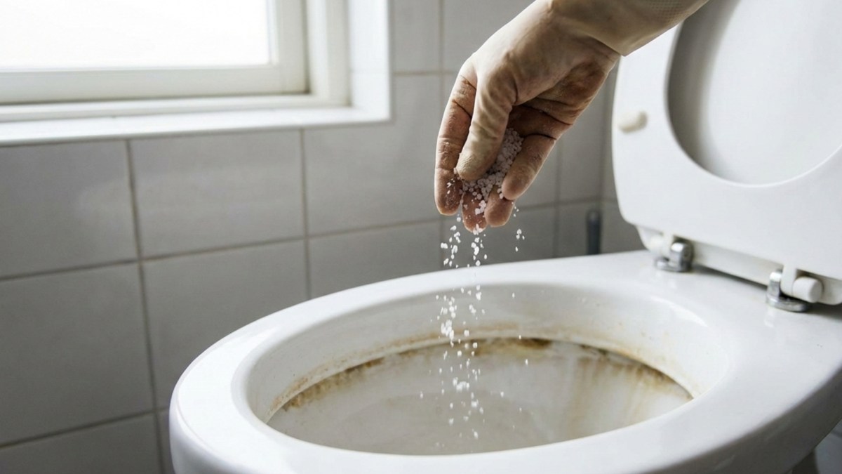 Cómo sacar el sarro del inodoro: este potente limpiador casero actúa mientras duermes