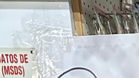 Xiomara Montero ganó una canasta con productos para la familia.