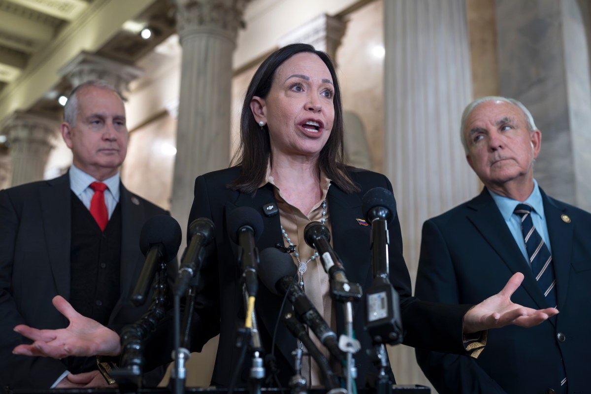 Machado considera que las elecciones en Venezuela pueden producirse en menos de un año