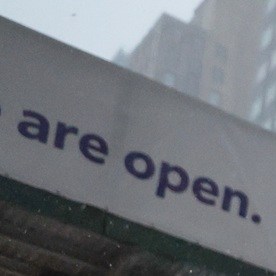 La ciudad de Nueva York todavía tiene nieve acumulada.