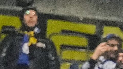 Hinchas del Inter Milan.