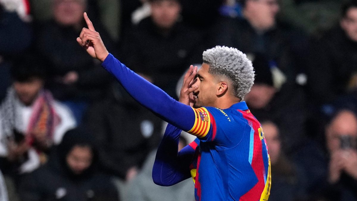 Gol del uruguayo Ronald Araujo le da al FC Barcelona sufrido pase a semifinales de Copa del Rey