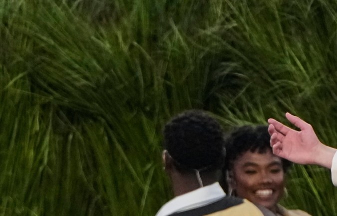 Bad Bunny en su presentación del Super Bowl LX.