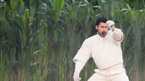 La presentación del puertorriqueño ya está en la historia del importante evento estadounidense