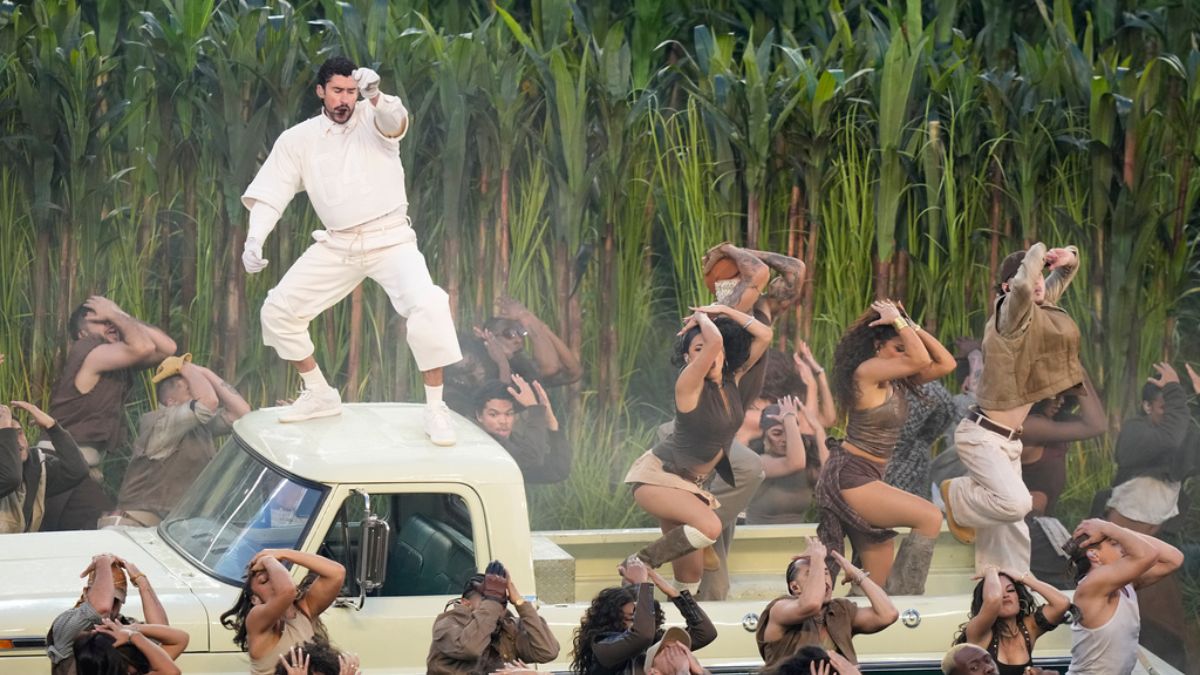 Bad Bunny vibró con la salsa de Lady Gaga en el Super Bowl