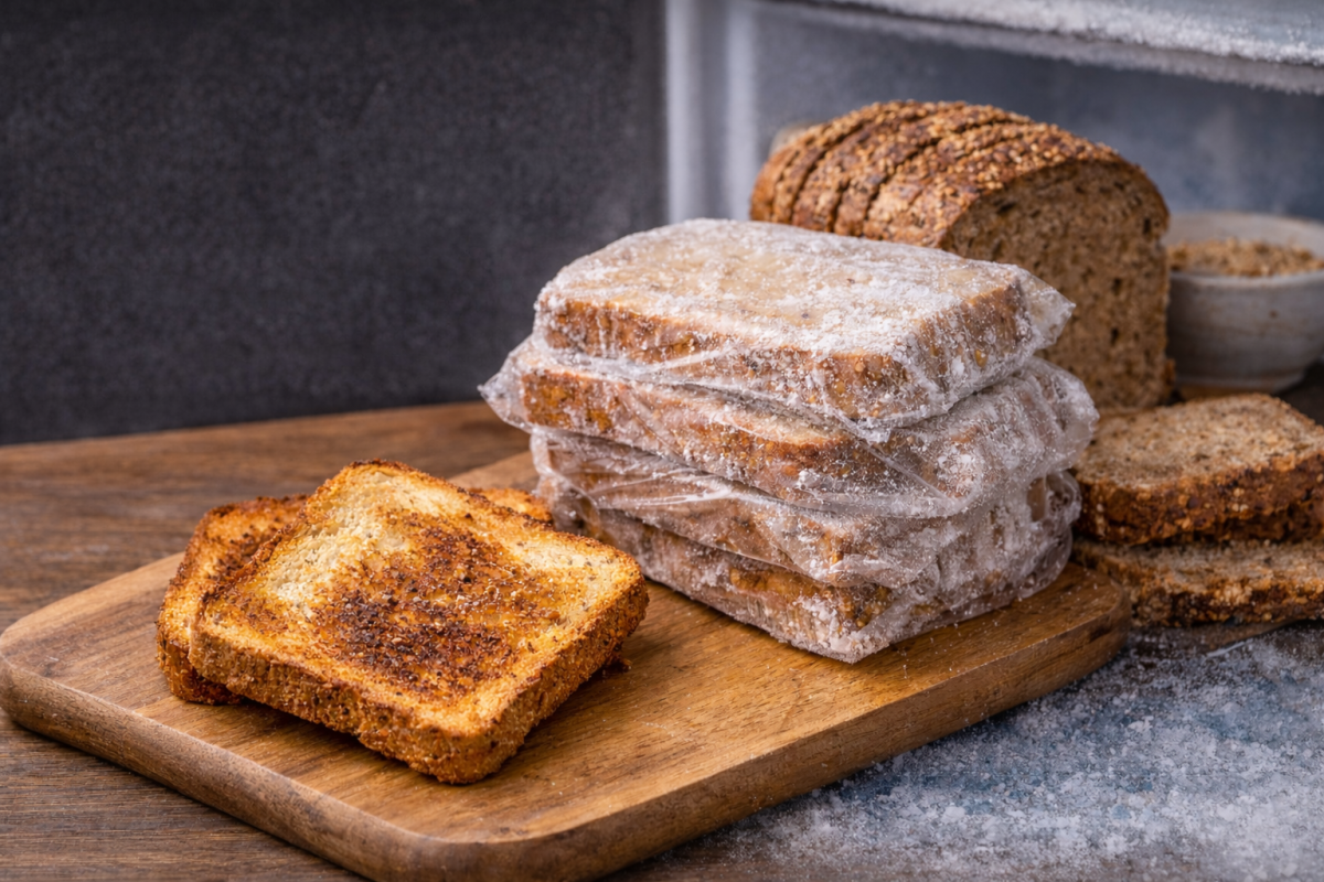 Congelar el pan antes de comerlo: el cambio simple que puede hacer que engorde menos