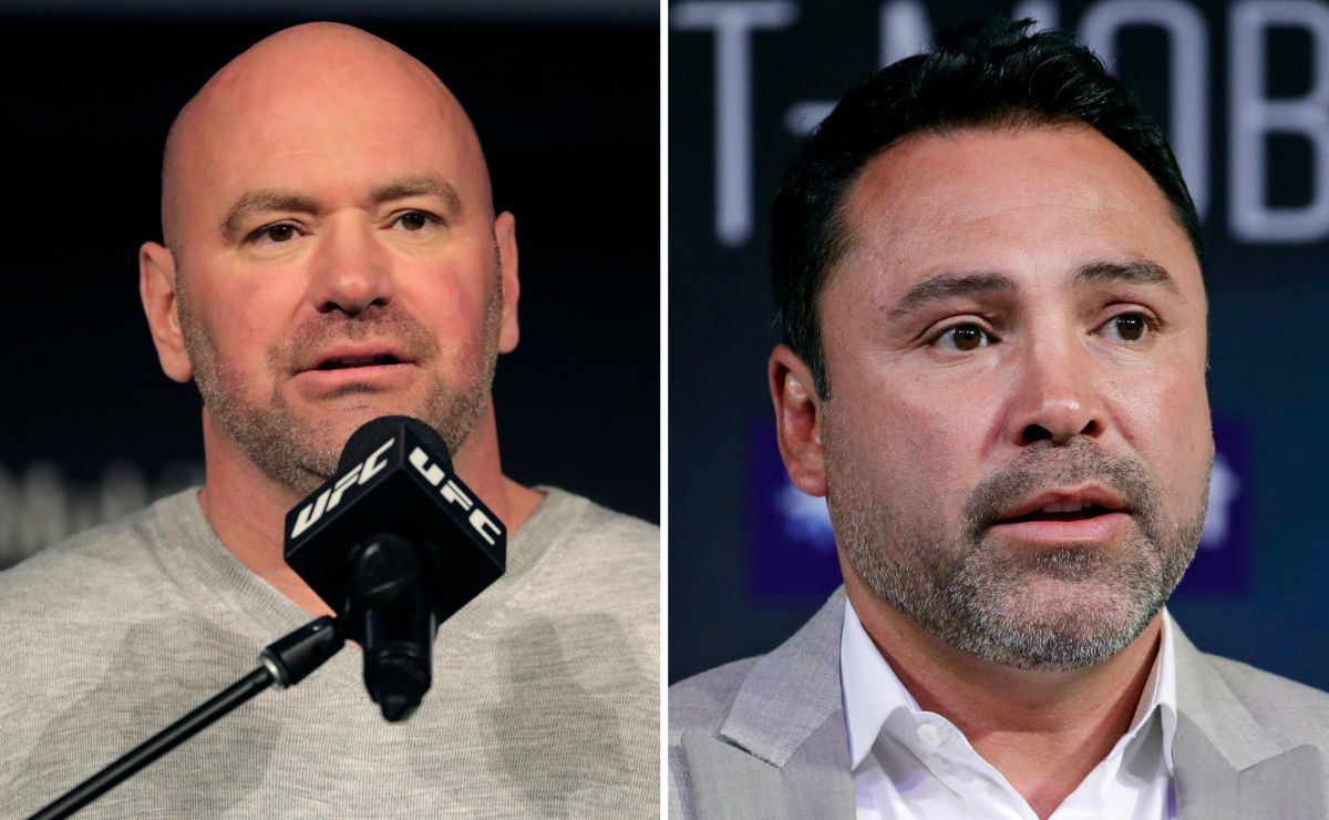 “Vete a OnlyFans”: Dana White arremete de nuevo contra Óscar de la Hoya