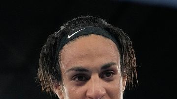 Imane Khelif contesta señalamientos de Donald Trump.