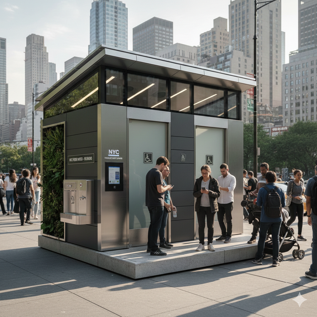 NYC estrenará modernos baños públicos este verano