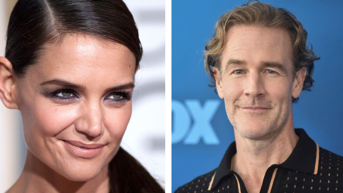 Con mucho dolor, Katie Holmes despidió a James Van Der Beek