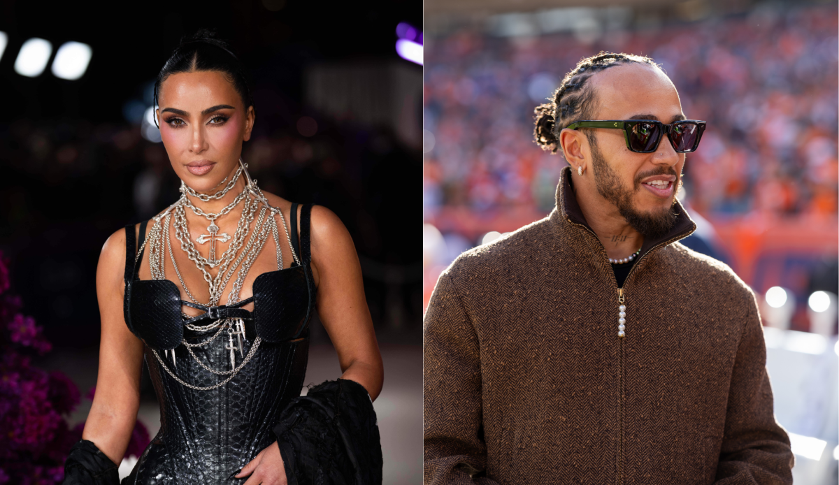 Kim Kardashian y Lewis Hamilton fueron captados juntos en París