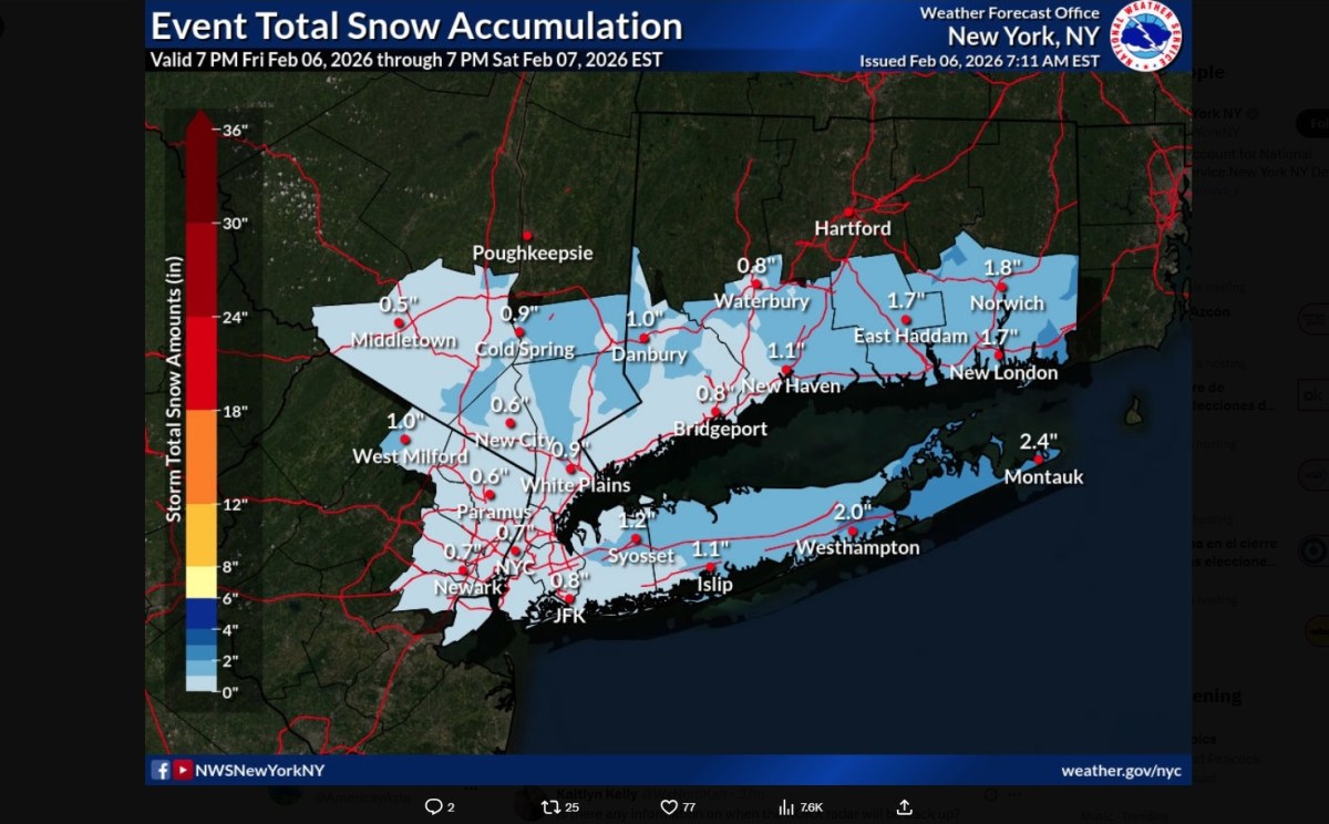 Nieve y frío aún más extremo: fin de semana blanco en Nueva York tras racha de 17 muertos