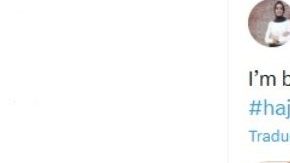 Publicación (2019) de Faiza N. Ali en Twitter.