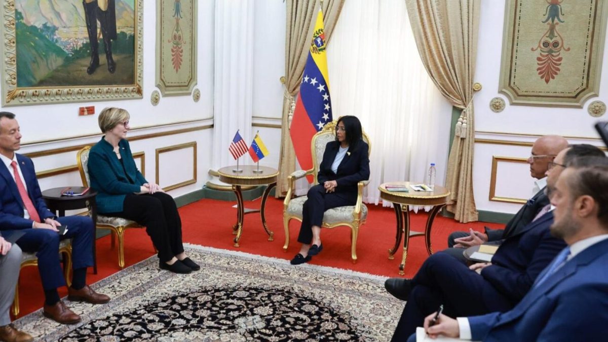 Laura Dogu en Caracas abordó la recuperación de Venezuela en reunión con Chevron