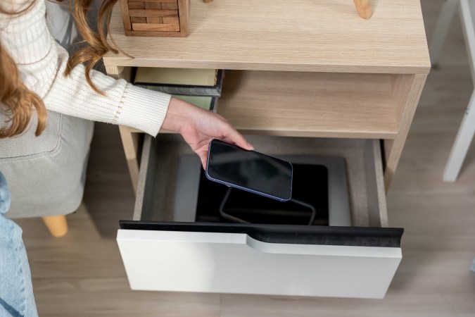 descansar del uso de teléfono