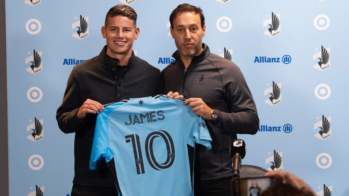 ¿Cuánto dinero ganará James Rodríguez con Minnesota United en la MLS?