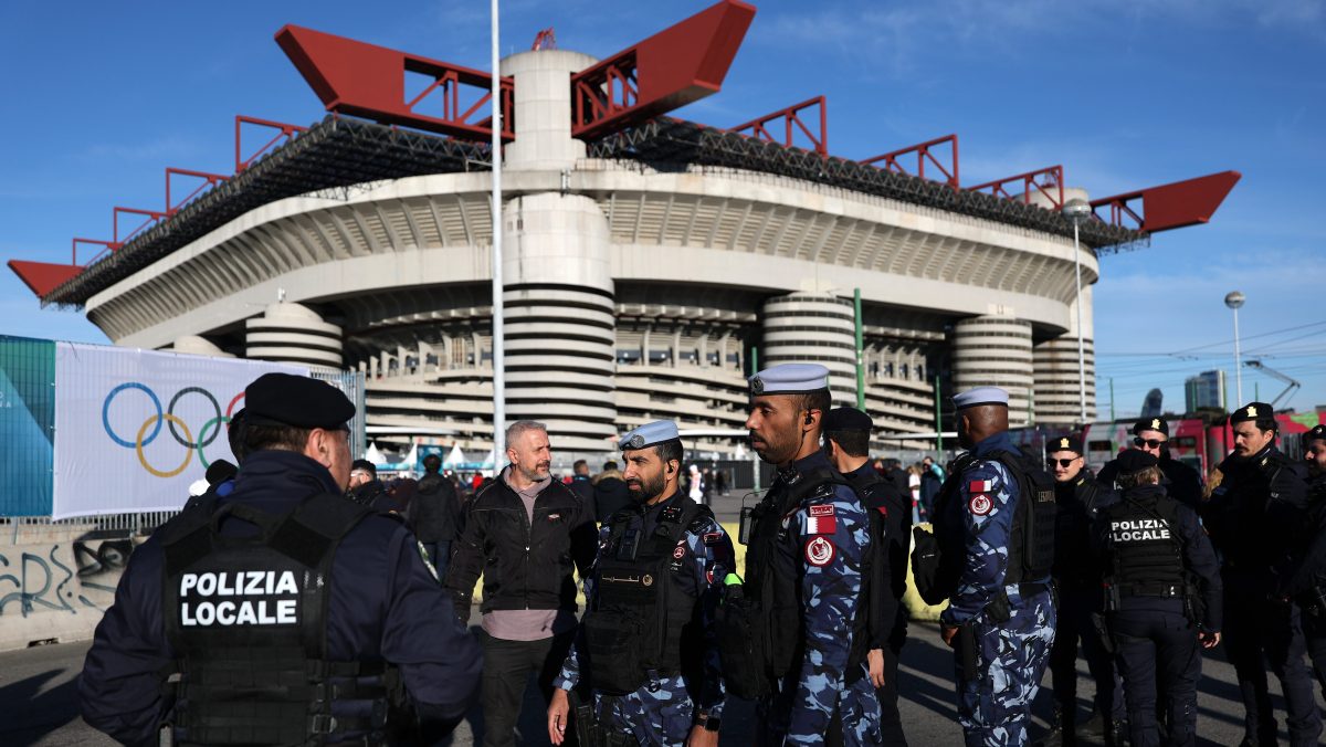 Protesta contra ICE en los Juegos Olímpicos de Invierno terminó en enfrentamiento con la Policía