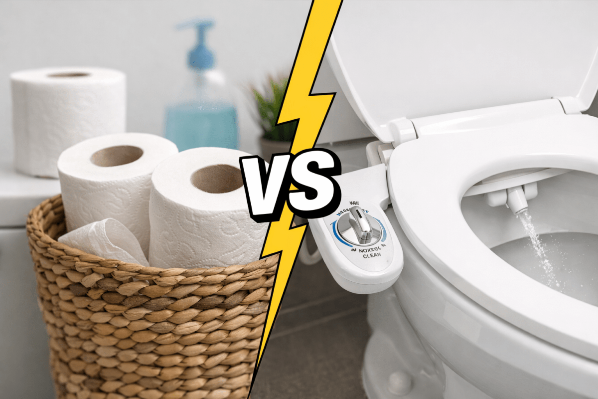 Bidet vs papel higiénico: por qué Estados Unidos eligió un solo camino