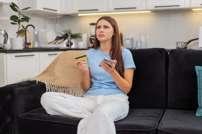 tarjeta de crédito rechazada