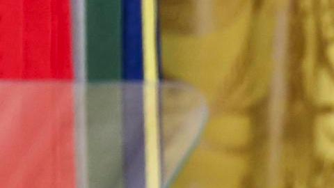 El presidente de Estados Unidos, Donald Trump, pronuncia un discurso.