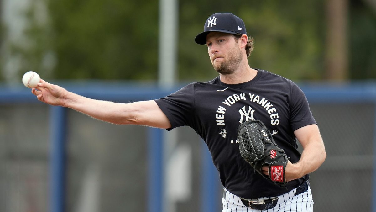 Yankees ponen fecha de la primera apertura de Gerrit Cole en el Spring Training