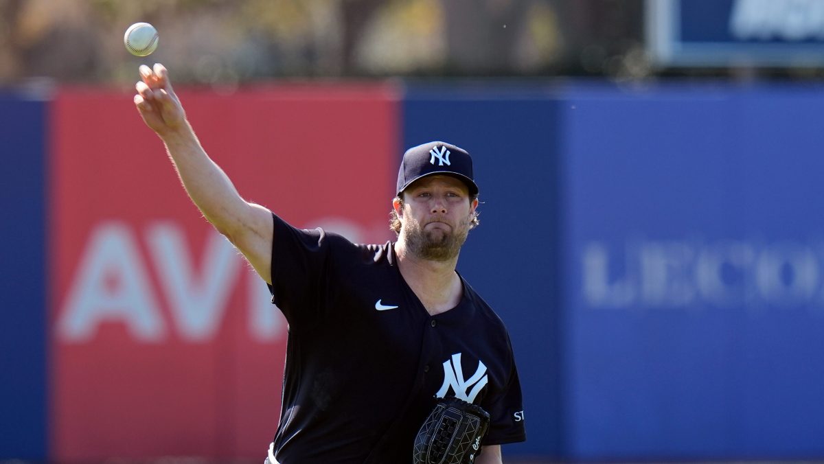 Gerrit Cole debuta con Yankees en Spring Training tras cirugía Tommy John