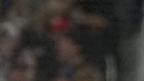 El venezolano Javier Sanoja es rodeado por sus compañeros de equipo tras anotar durante la novena entrada en el partido por el campeonato del Clásico Mundial de Béisbol contra Estados Unidos, el martes 17 de marzo de 2026, en Miami.