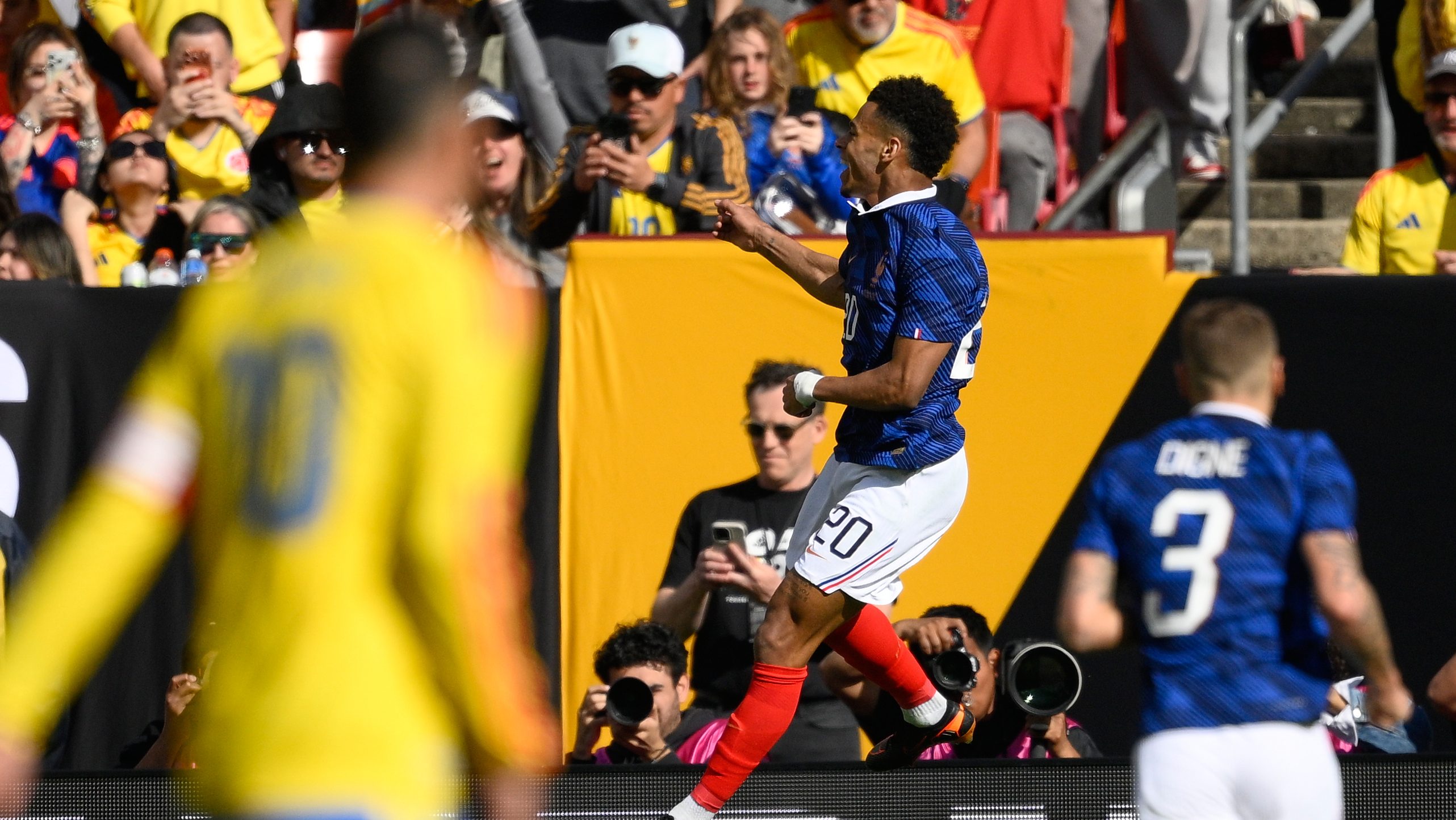 Francia le encajó un amistoso 3-1 a una preocupante Colombia de cara al Mundial 2026