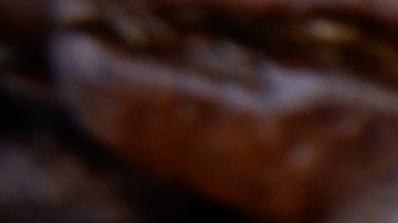 Imagen de granos de café y los formas de riñones