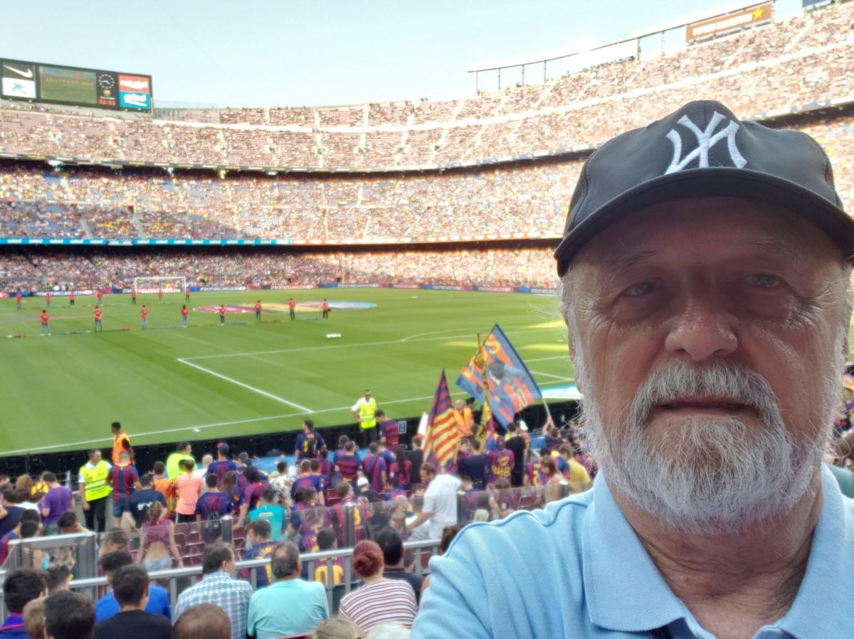 Baldomero Vélez, el puertorriqueño hincha número uno del F.C. Barcelona