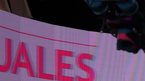 Set del programa Desiguales, de la cadena Univision.