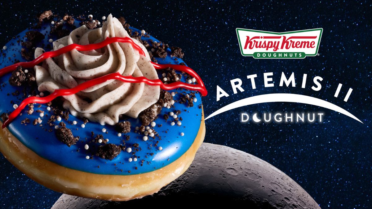 Un viaje espacial dulce: Krispy Kreme presenta la dona Artemis II y más