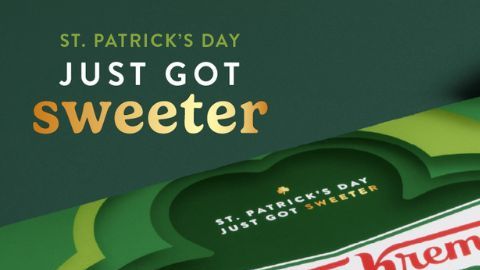 Celebra el Día de San Patricio con la nueva colección de Krispy Kreme: Green O’riginal Glazed. Desde el 10 de marzo, disfruta de sabores únicos como el Shooting Shamrock y el Over the Rainbow