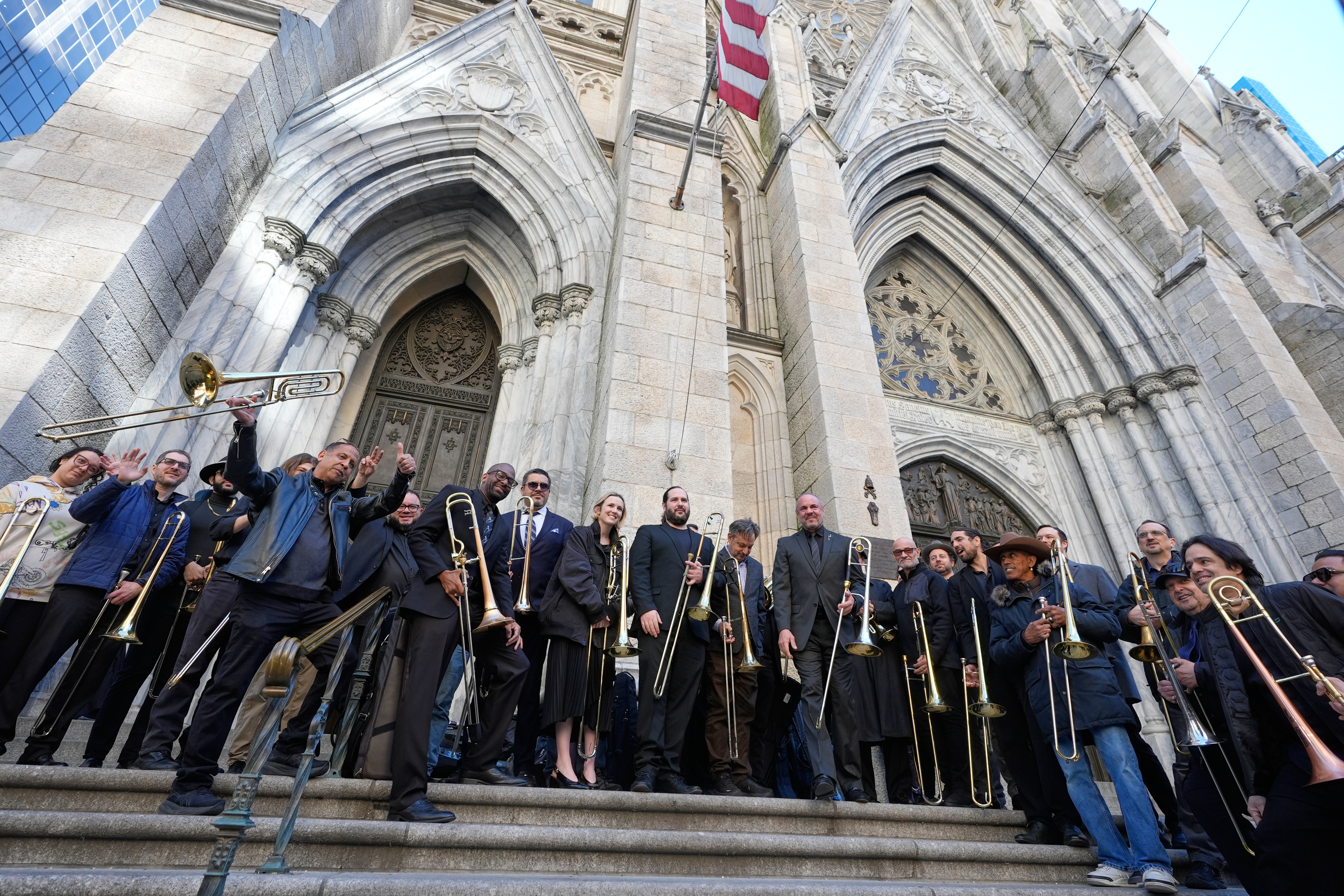 Un grupo de músicos se reunió para interpretar algunos de los éxitos de Willie Colón.
