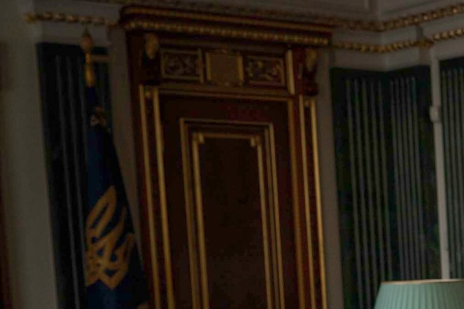 Sean Penn sostuvo una reunión con el presidente de Ucrania, Volodímir Zelenski.