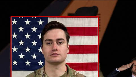 Vance recibe cuerpo del sagento Benjamin N. Pennington.