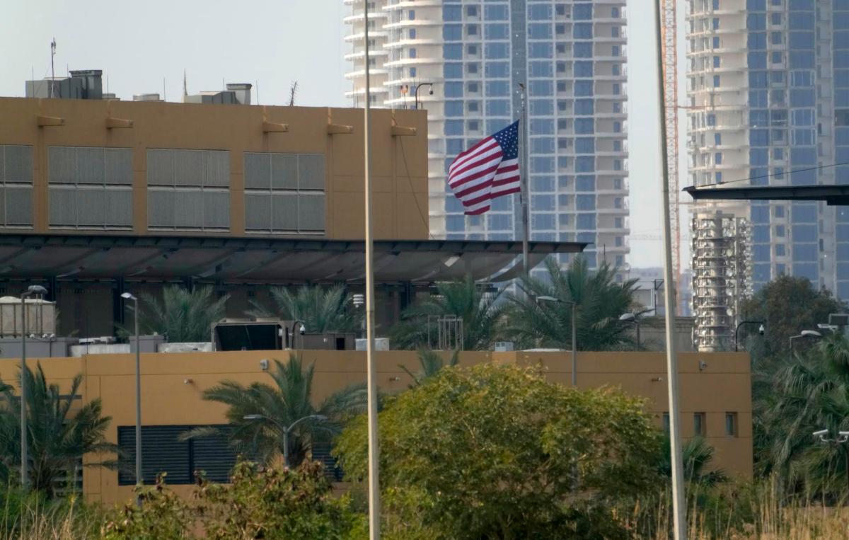 Embajada de Estados Unidos en Bagdad recibe nuevo ataque aéreo iraní