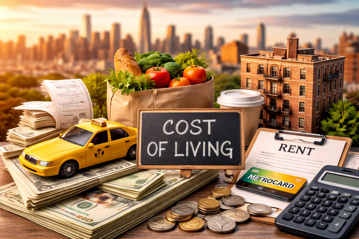 El ingreso que necesita una familia para vivir en Nueva York en 2026 sorprende a muchos residentes