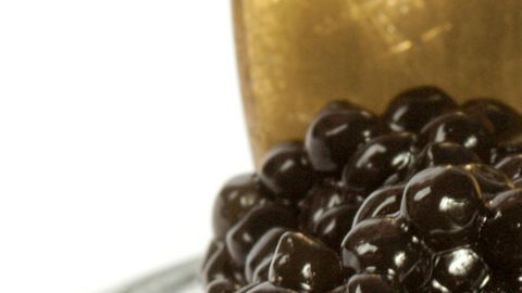 Imagen de granos de caviar