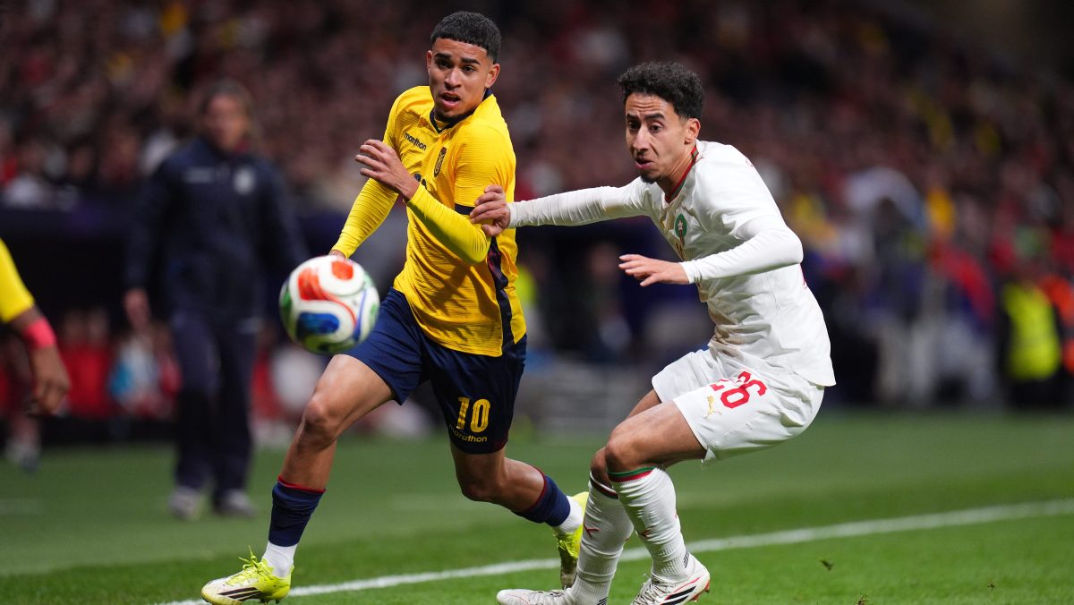 Ecuador empata 1-1 ante Marruecos en un duelo amistoso de intensidad mundialista