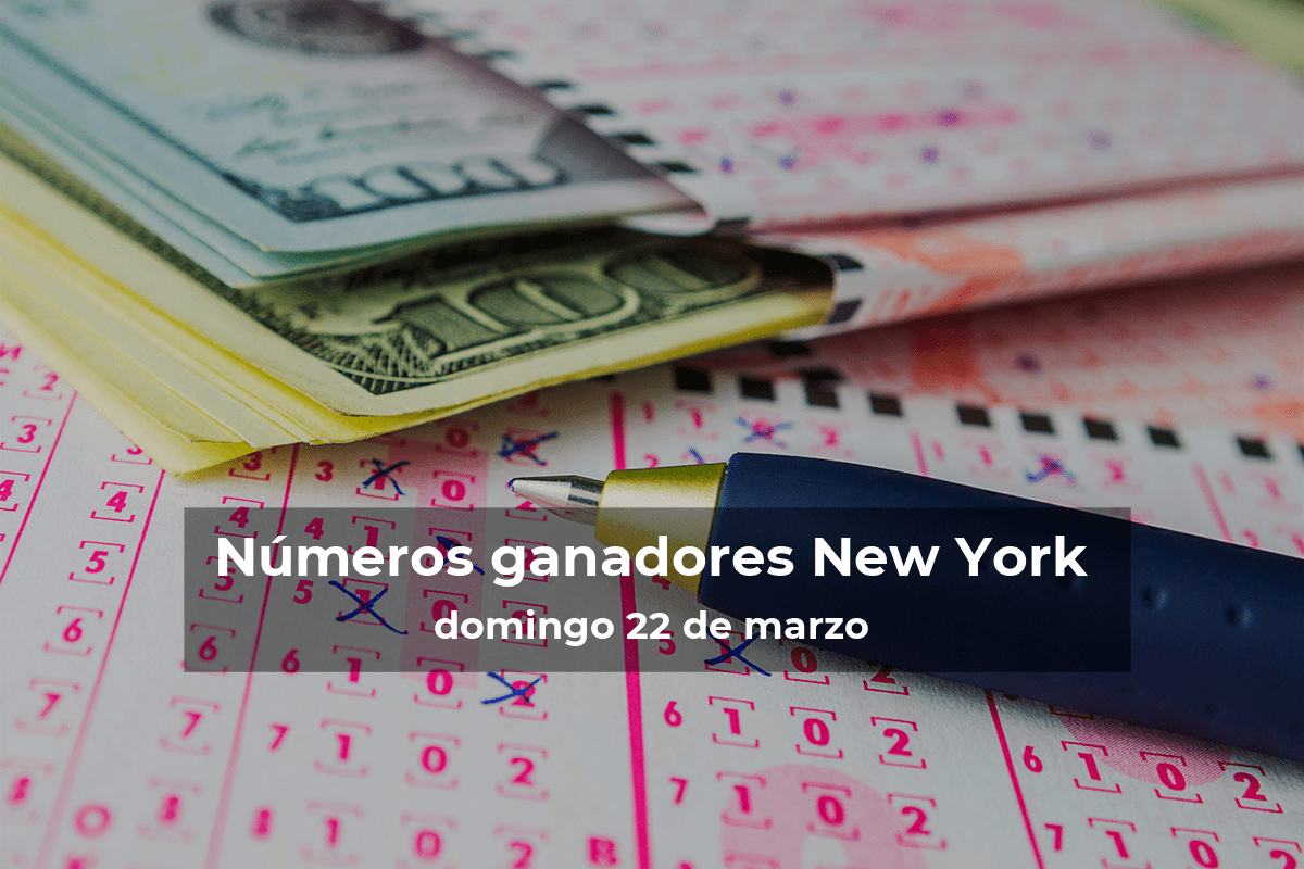 Lotería de Nueva York en vivo: resultados y ganadores del domingo 22 de marzo de 2026