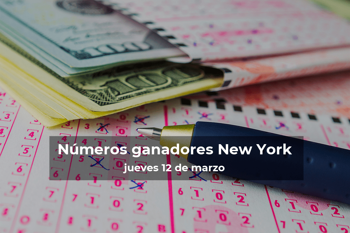 Lotería de Nueva York en vivo: resultados y ganadores del jueves 12 de marzo de 2026