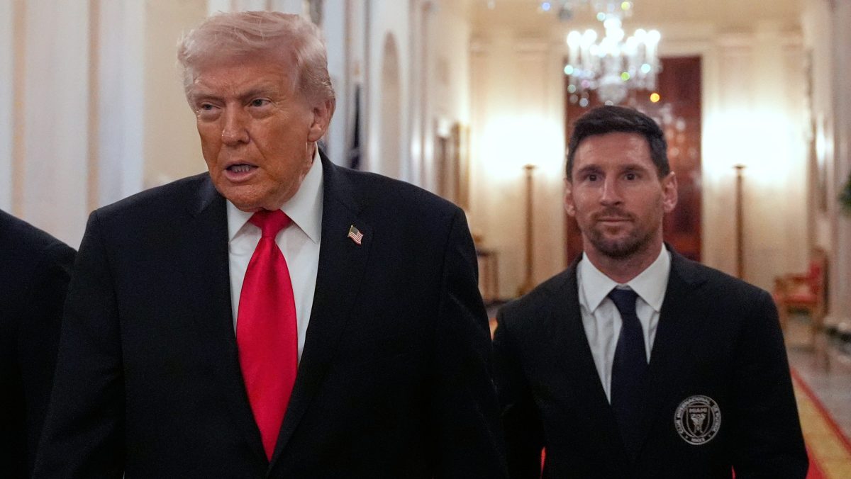 Trump recibió a Messi en la Casa Blanca y reveló que uno de sus hijos “es un gran fan” del argentino