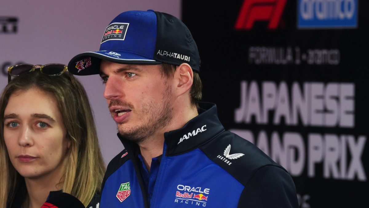Max Verstappen expulsó a periodista británico de su rueda de prensa en el GP de Japón