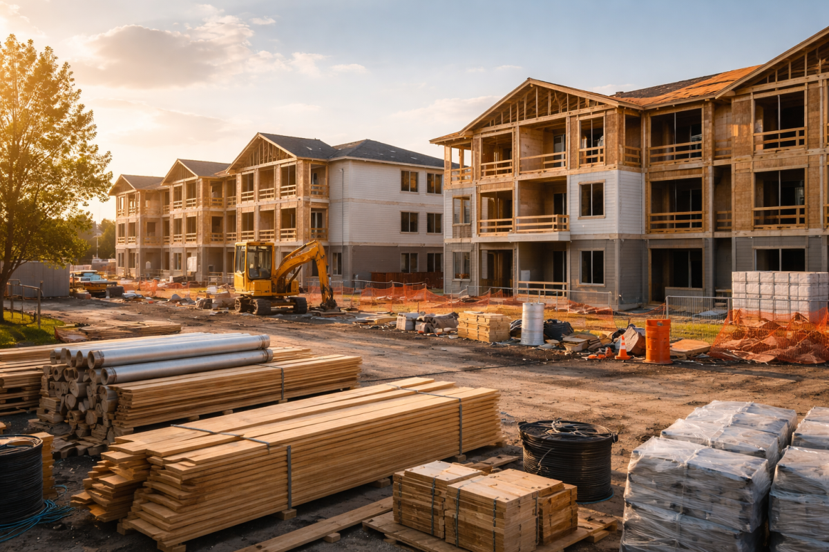 La ley que está frenando la vivienda asequible en EE.UU.: materiales más caros y obras paralizadas