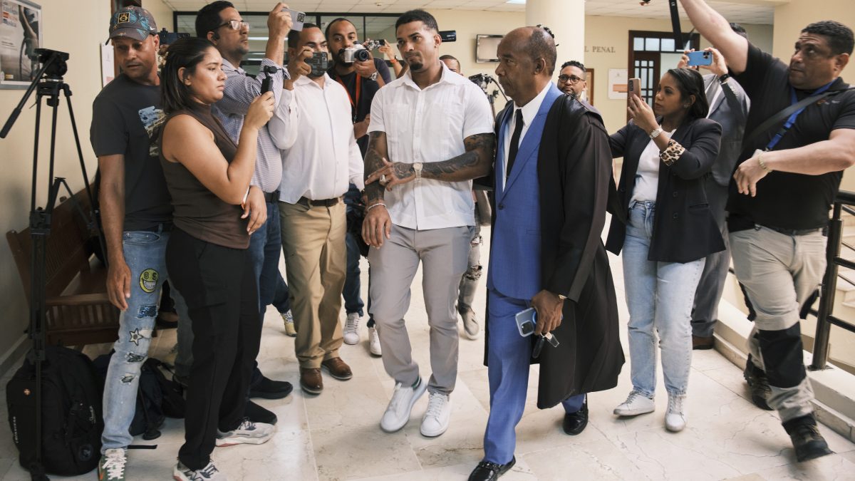 Wander Franco mostró violenta reacción tras ser notificado sobre aplazamiento de audiencia [VIDEO]