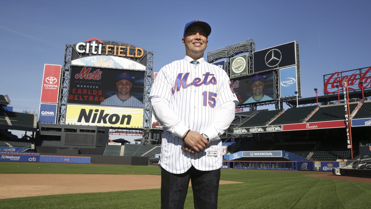Mets retirarán el número 15 de Carlos Beltrán en el Citi Field en septiembre