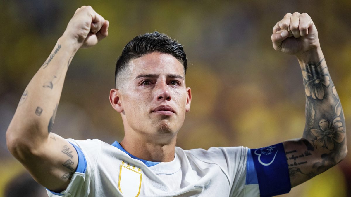 Minnesota United desmintió los rumores sobre una posible rabdomiólisis de James Rodríguez