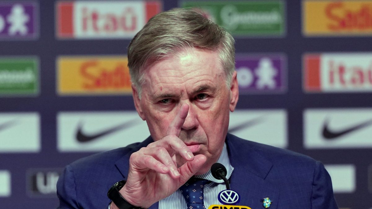 Carlo Ancelotti seguiría como DT de Brasil hasta 2030, según reportes