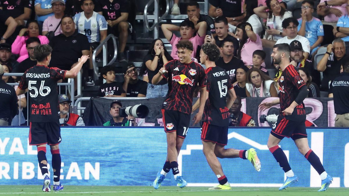 Adri Mehmeti, de 17 años, anotó el empate del New York Red Bulls en casa del Inter Miami